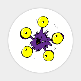 5 Eyed Floom Magnet